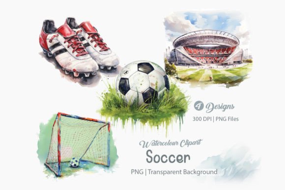 Download Soccer Clipart, Sports PNG Bundle - Premium Resources