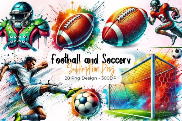 Download Dynamic Football and Soccer Clipart - Premium Resources